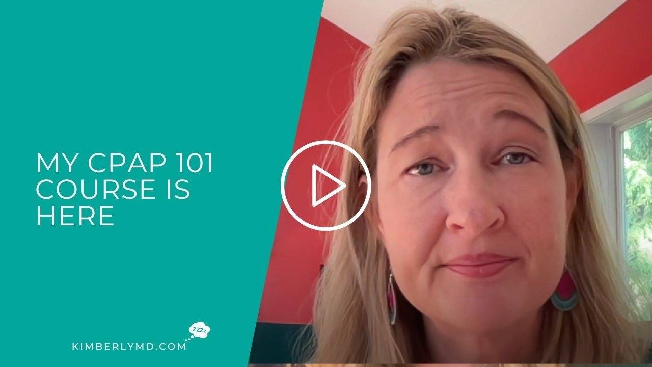 My CPAP 101 course is here
