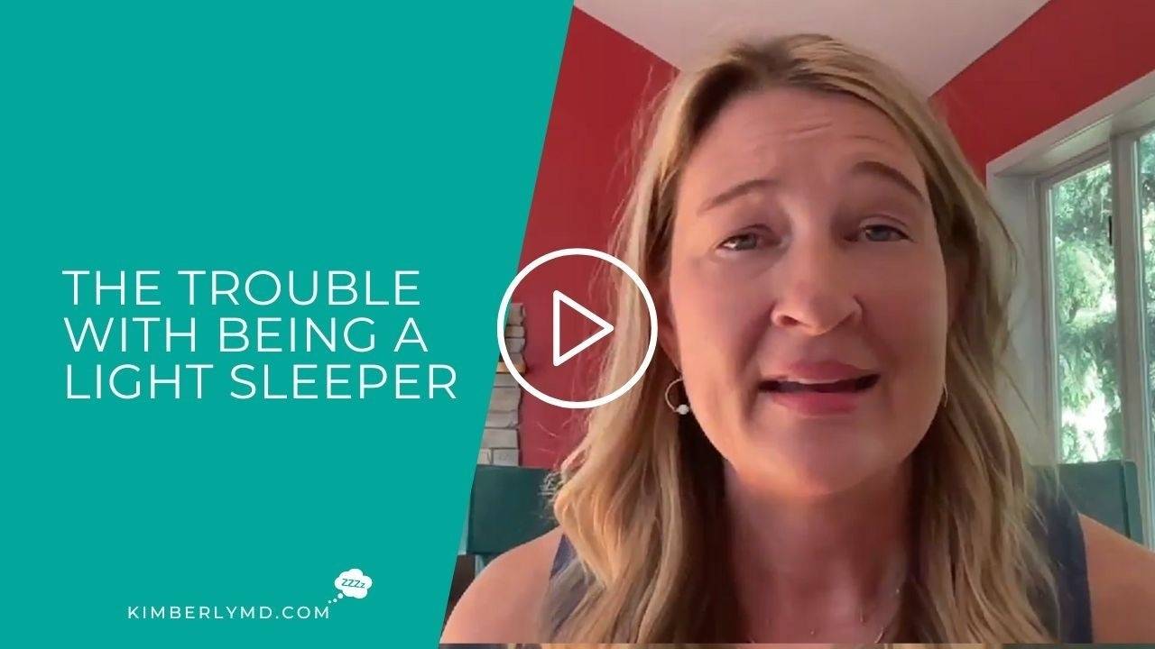 The trouble with being a light sleeper