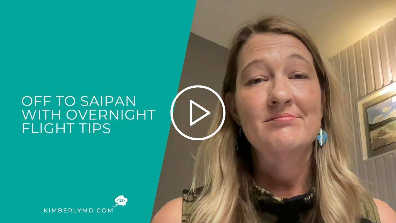 Off to Saipan With Overnight Flight Tips