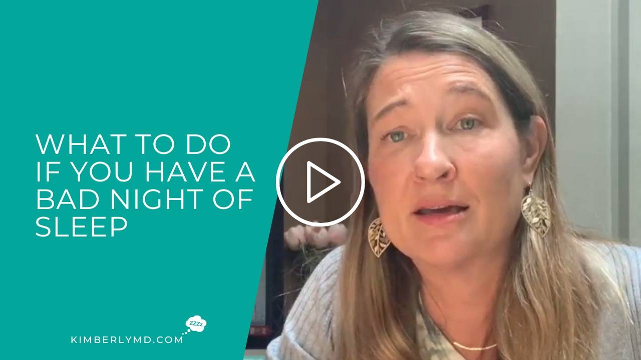 What To Do If You Have A Bad Night Of Sleep
