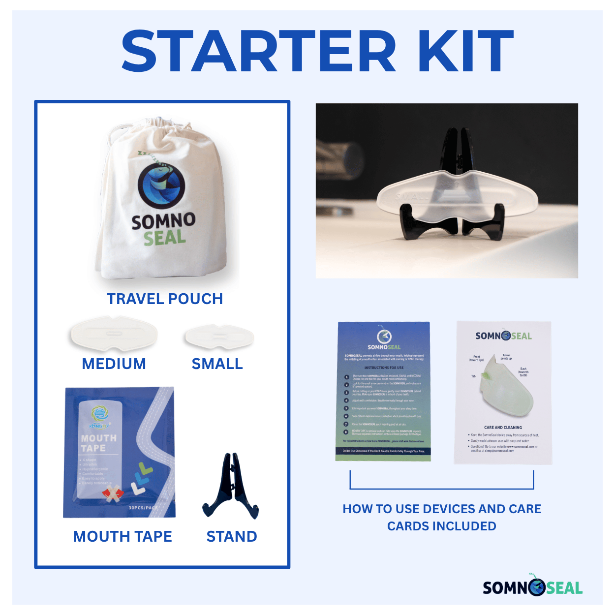 SomnoSeal Starter Kit