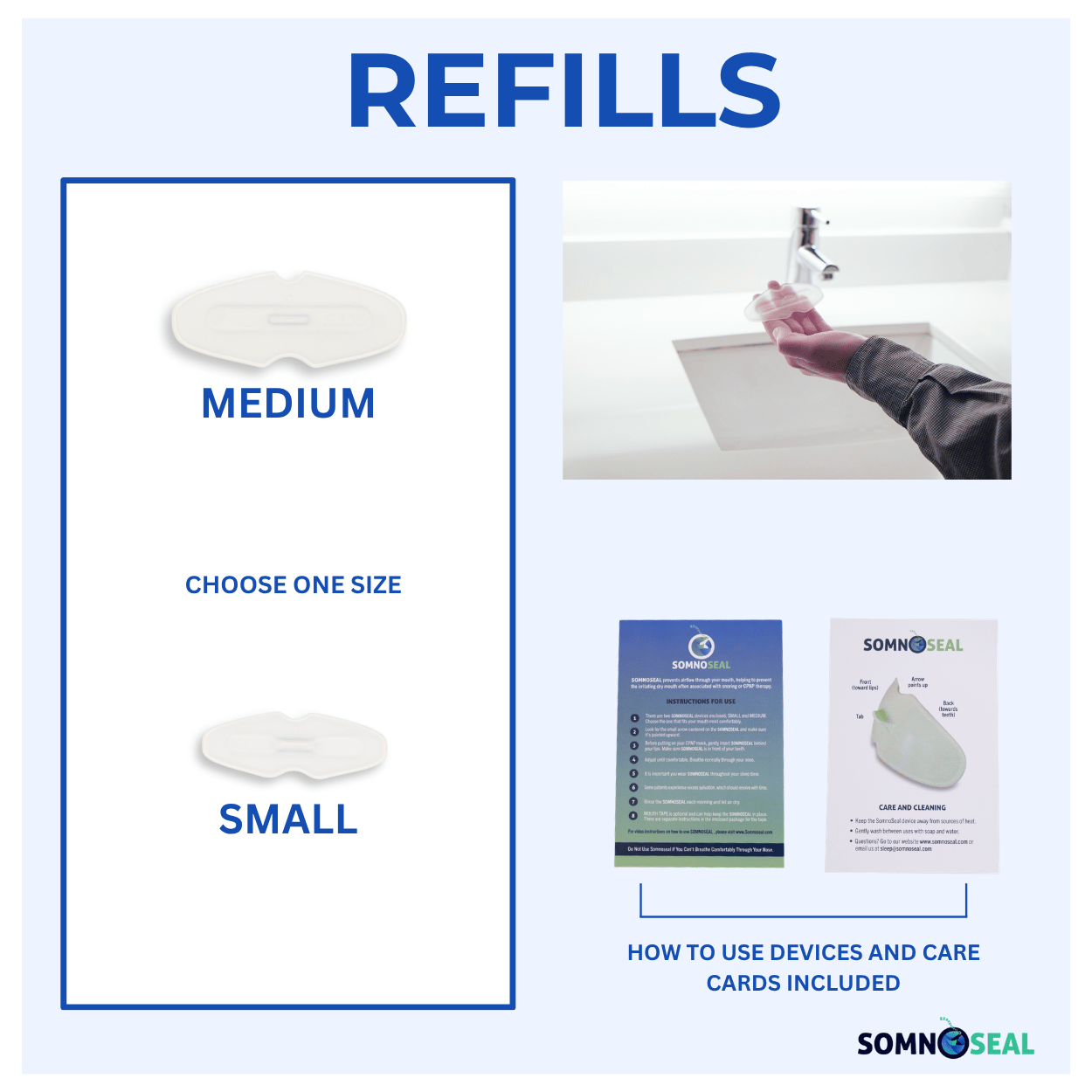 SomnoSeal Refill